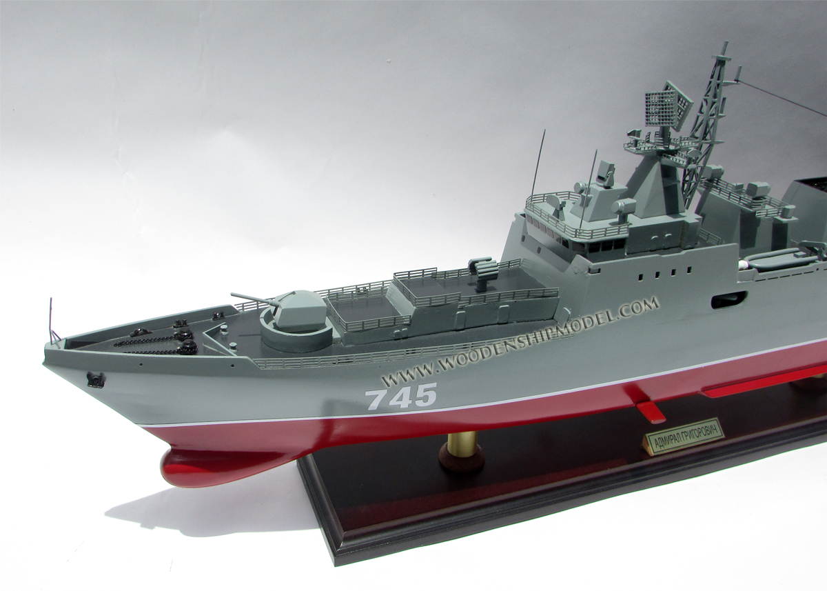 Handcrafted Cruiser Aurora War Ship Model