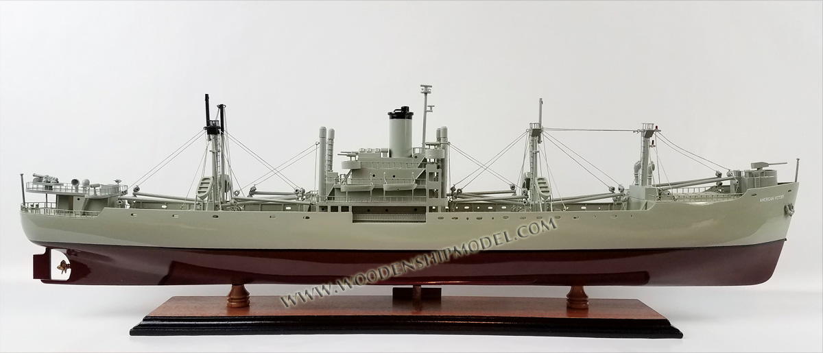 American Victory Cargo wooden model ship decoration, American Victory Cargo ship model, model ship American Victory, hand-crafted oil tanker American Victory, American Victory display model, hand-made American Victory model ship, hand-crafted oil tanker modelship American Victory, hand-made oil tanker model from wood, wooden ship model, wooden model boat, quality model boat, quality model ship, gia nhien co., ltd vietnam, gani, ga-ni llc, leading vietnam model ship builder, leading model boat in vietnam, boat builder in vietnam, boat ship model in ho chi minh city, vietnam