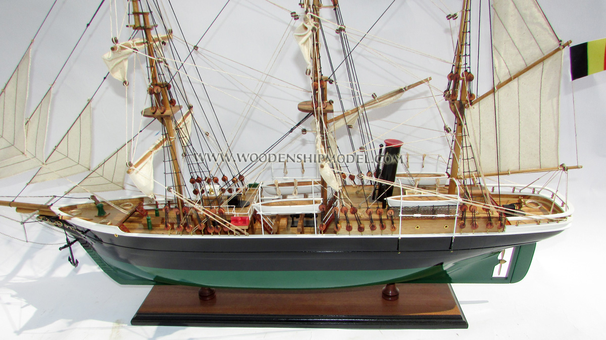 Belgica miniature wooden ship, Fram wooden model historic ship, GJA wooden model boat, gjoa model boat, polar ship gjow, polar ship fram, polar ship maud, Amundsen GJOA, Amundsen Fram, Amundsen Maud, Amundsen NORGE AIRSHIP, Model Ship Belgica Deck View, hand-crafted Belgica, hand-made Belgica tall ship, scratch built Belgica historic ship, Belgica ship model, wooden ship Belgica, Belgica model expedition, tall ship Belgica, model historic ship Belgica, Belgica wooden model historic ship, Belgica Antarctic Expedition ship model, wooden ship model Belgica, woodenshipmodel belgica