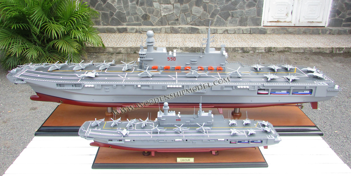 Italian Cavour Aircraft carrier, Italian Cavour Aircraft carrier, aircraft carrier ship model, Handcrafted Italian Cavour Aircraft carrier model, hand-made Italian Cavour Aircraft carrier model boat, Italian Cavour Aircraft carrier Italian navy ship model, scale Italian Cavour Aircraft carrier model boat, display model Italian Cavour Aircraft carrier, quality model Italian Cavour Aircraft carrier, wooden ship model Italian Cavour Aircraft carrier, wooden model boat Italian Cavour Aircraft carrier, quality model ship Italian Cavour Aircraft carrier