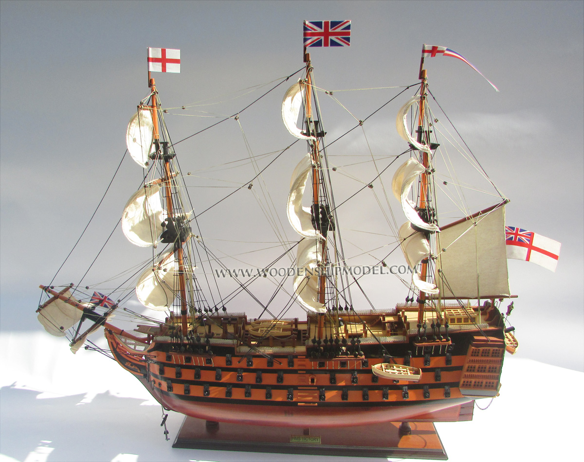 Model HMS Victory ready for display, scale HMS Victory model ship, ship model HMS Victory, wooden ship model HMS Victory, hand-made ship model HMS Victory, display ship model HMS Victory, HMS Victory model, qualily model ship HMS Victory, woodenshipmodel, woodenmodelboat, gianhien, gia nhien co., ltd, gia nhien co model boat and ship builder