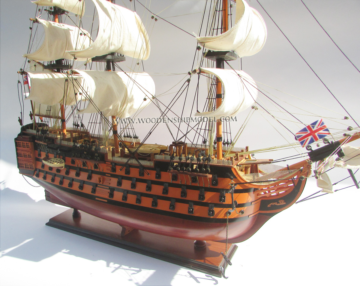 Model HMS Victory ready for display, scale HMS Victory model ship, ship model HMS Victory, wooden ship model HMS Victory, hand-made ship model HMS Victory, display ship model HMS Victory, HMS Victory model, qualily model ship HMS Victory, woodenshipmodel, woodenmodelboat, gianhien, gia nhien co., ltd, gia nhien co model boat and ship builder