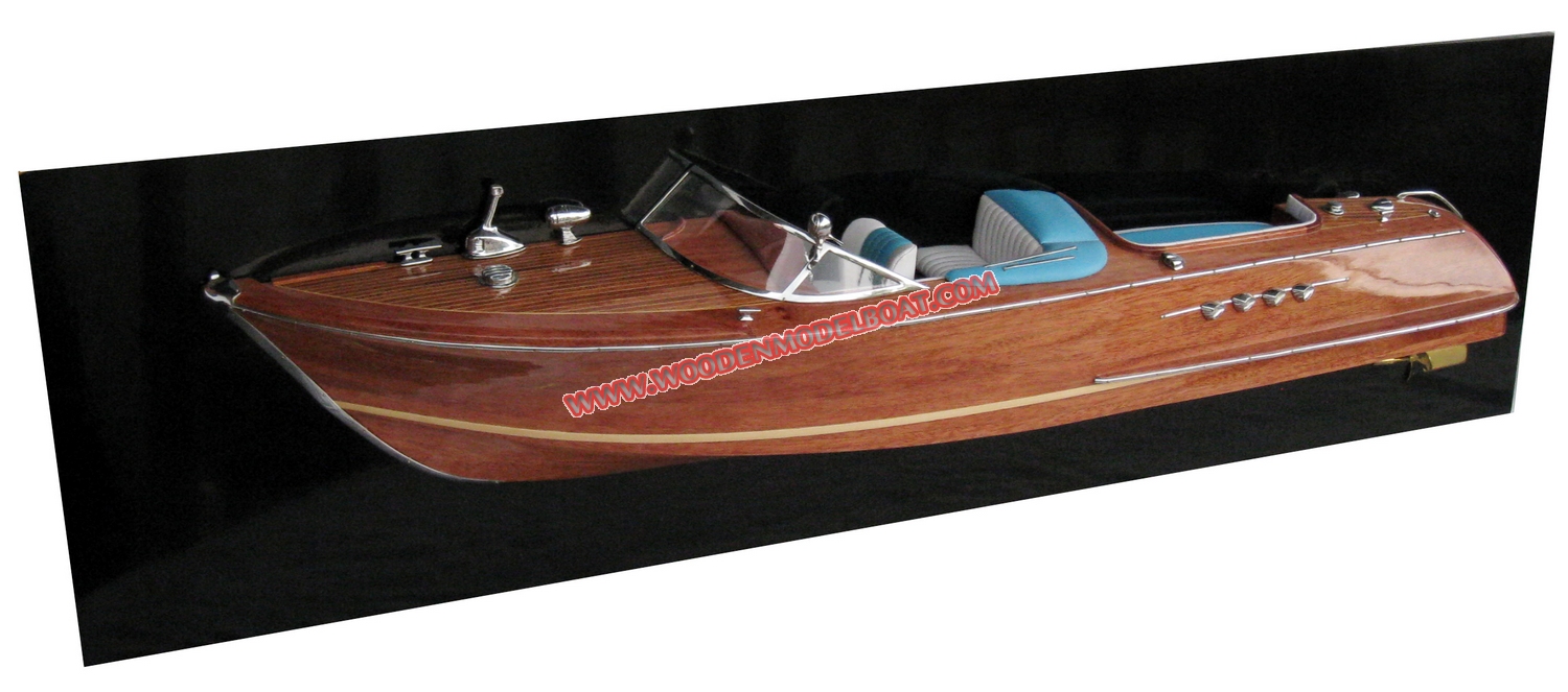 Riva Aquarama Half-hull Wall Picture, Riva Aquarama Boat wall picture, Model Boat Riva Aquarama Picture, Half-hull Riva Aquarama