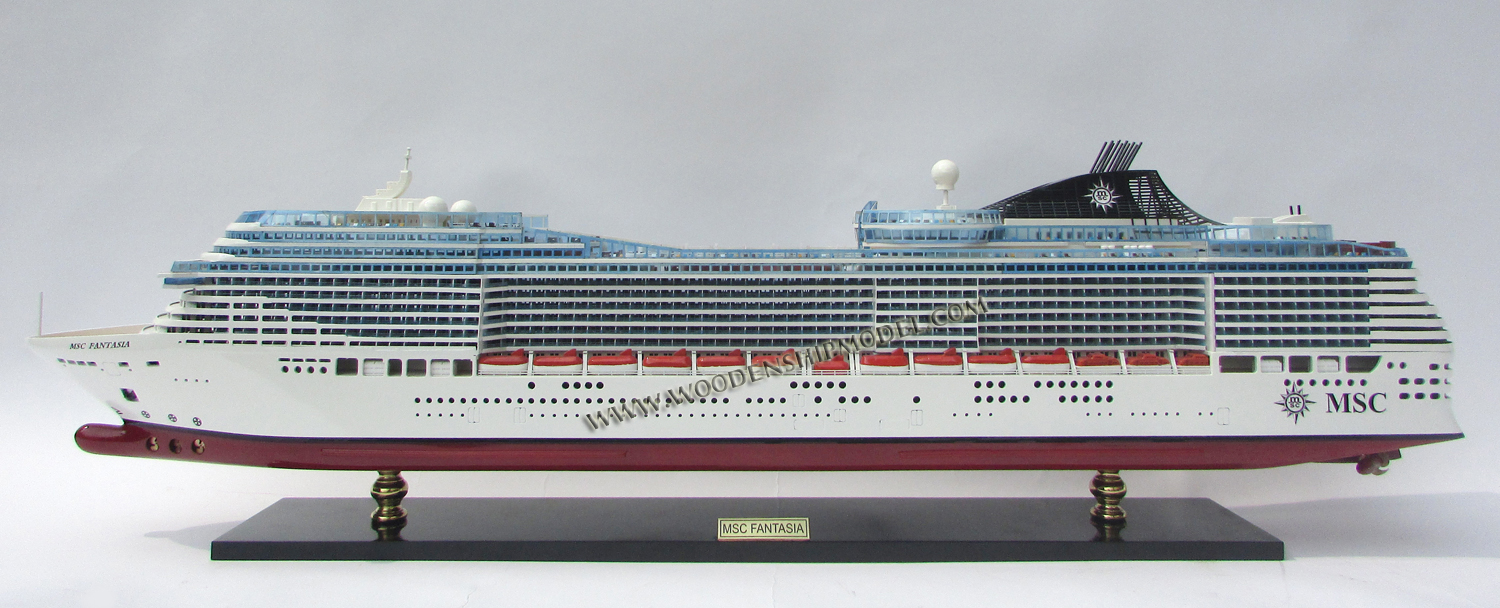 ship model MSC Fantasia, model ship MSC Fantasia, wooden ship model MSC Fantasia,hand-made ship MSC Fantasia, model ship MSC Fantasia, world  renaissance, MSC Fantasia display model, display model SeaBreeze, MSC Fantasia wooden ship model