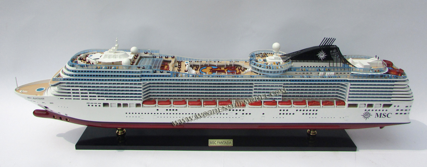 ship model MSC Fantasia, model ship MSC Fantasia, wooden ship model MSC Fantasia,hand-made ship MSC Fantasia, model ship MSC Fantasia, world  renaissance, MSC Fantasia display model, display model SeaBreeze, MSC Fantasia wooden ship model