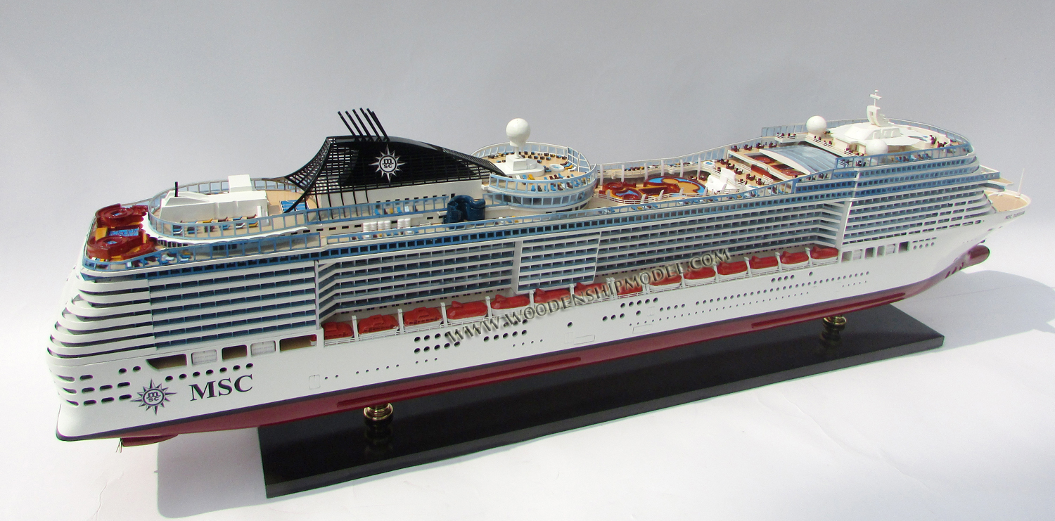 ship model MSC Fantasia, model ship MSC Fantasia, wooden ship model MSC Fantasia,hand-made ship MSC Fantasia, model ship MSC Fantasia, world  renaissance, MSC Fantasia display model, display model SeaBreeze, MSC Fantasia wooden ship model