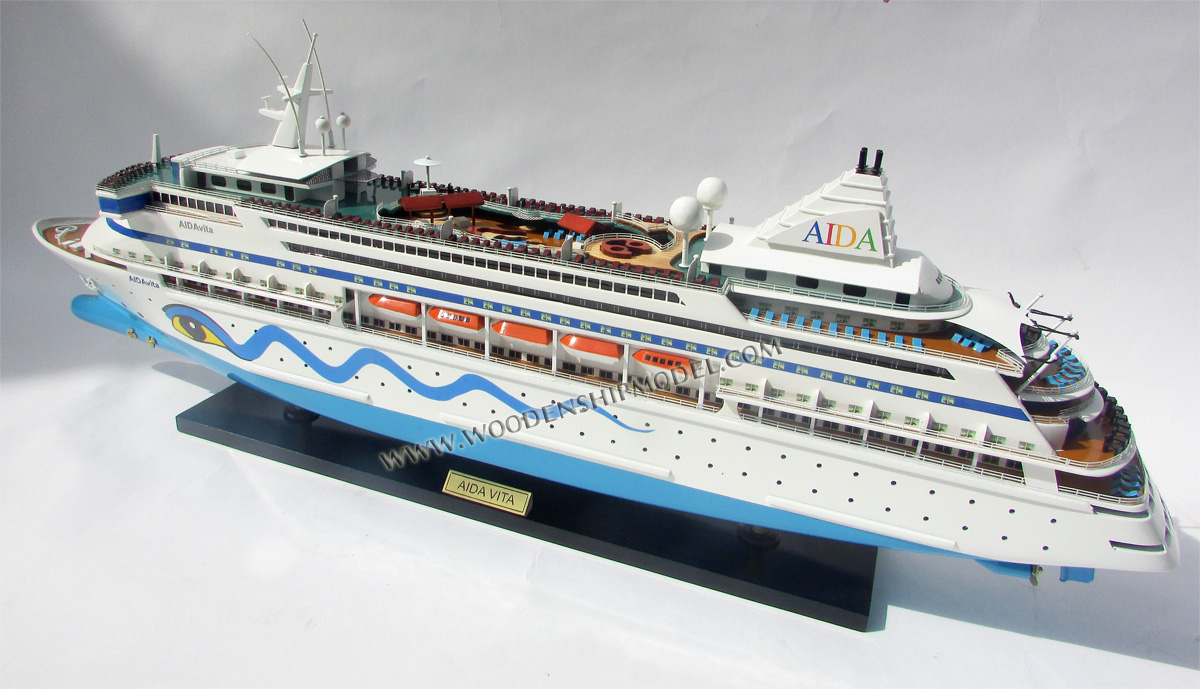 AIDAvita Model ship Stern View, AidaVita, AidaVita model ship, AidaVita ship model, AidaVita model ship, AidaVita boat model, AidaVita cruise ship, AidaVita ocean liner, AidaVita wooden model ship, AidaVita model handicrafted ship, AidaVita model handicraft boat, AidaVita wooden model boat handicraft, AidaVita model historic ship, AidaVita model handicrafted ship, AidaVita custom model ship, AidaVita handmade model ship, handcrafted model boat AidaVita, vietnam handicraft AidaVita