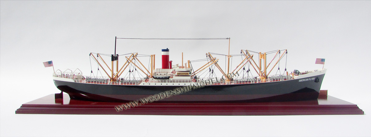 American Flyer cargo ship wooden model ship decoration, American Flyer cargo ship ship model, model ship Texaco Ohio, hand-crafted oil tanker Texaco Ohio, Texaco Ohio display model, hand-made Texaco Ohio model ship, hand-crafted oil tanker modelship Texaco Ohio, hand-made oil tanker model from wood, wooden ship model, wooden model boat, quality model boat, quality model ship, gia nhien co., ltd vietnam, gani, ga-ni llc, leading vietnam model ship builder, leading model boat in vietnam, boat builder in vietnam, boat ship model in ho chi minh city, vietnam