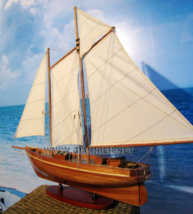 schooner America deck view from stern