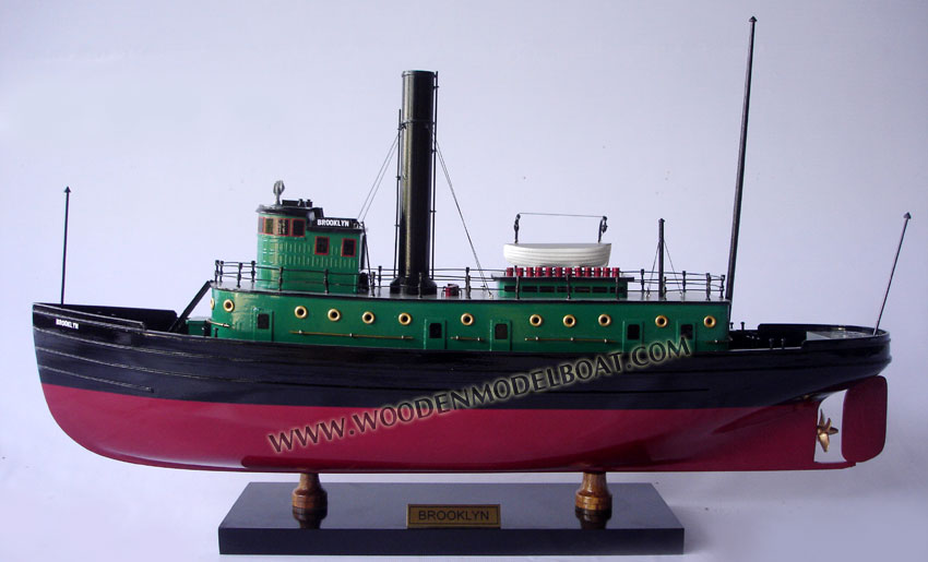 Brooklyn tug boat model