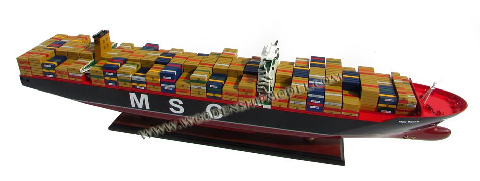 MSC Oscar Container ship model, model container ship MSC Oscar Container, MSC Oscar Container model ship, ship model MSC Oscar Container, cma container model ship, ship model MSC Oscar Container, wooden ship model MSC Oscar Container, MSC Oscar Container ship model, hand-made MSC Oscar Container ship model, hand-crafted MSC Oscar Container ship, MSC Oscar Container ship model, MSC Oscar Container TRIPLE E CLASS, CONTAINER SHIP