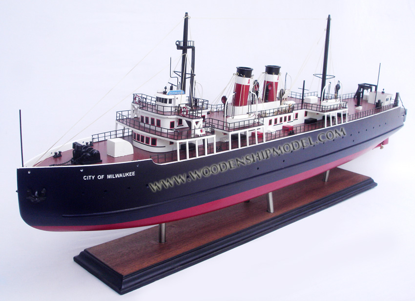 Car Ferry Model SS City of Milwaukee 