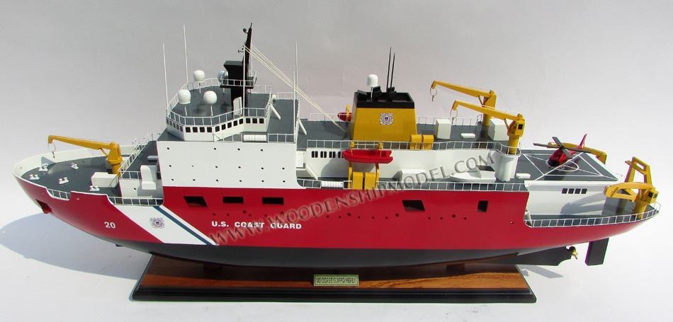 US Coast Guard Icebreaker Healy Ship Model, MODEL SHIP USCGC Healy Ice Breaker, United State ice breaker ship model, Ice breaker model ship Healy, US Coast guard icebreker healy mdoel ship, icebreker ship model ready for display, US ship model, US icebreaker model ship ship model