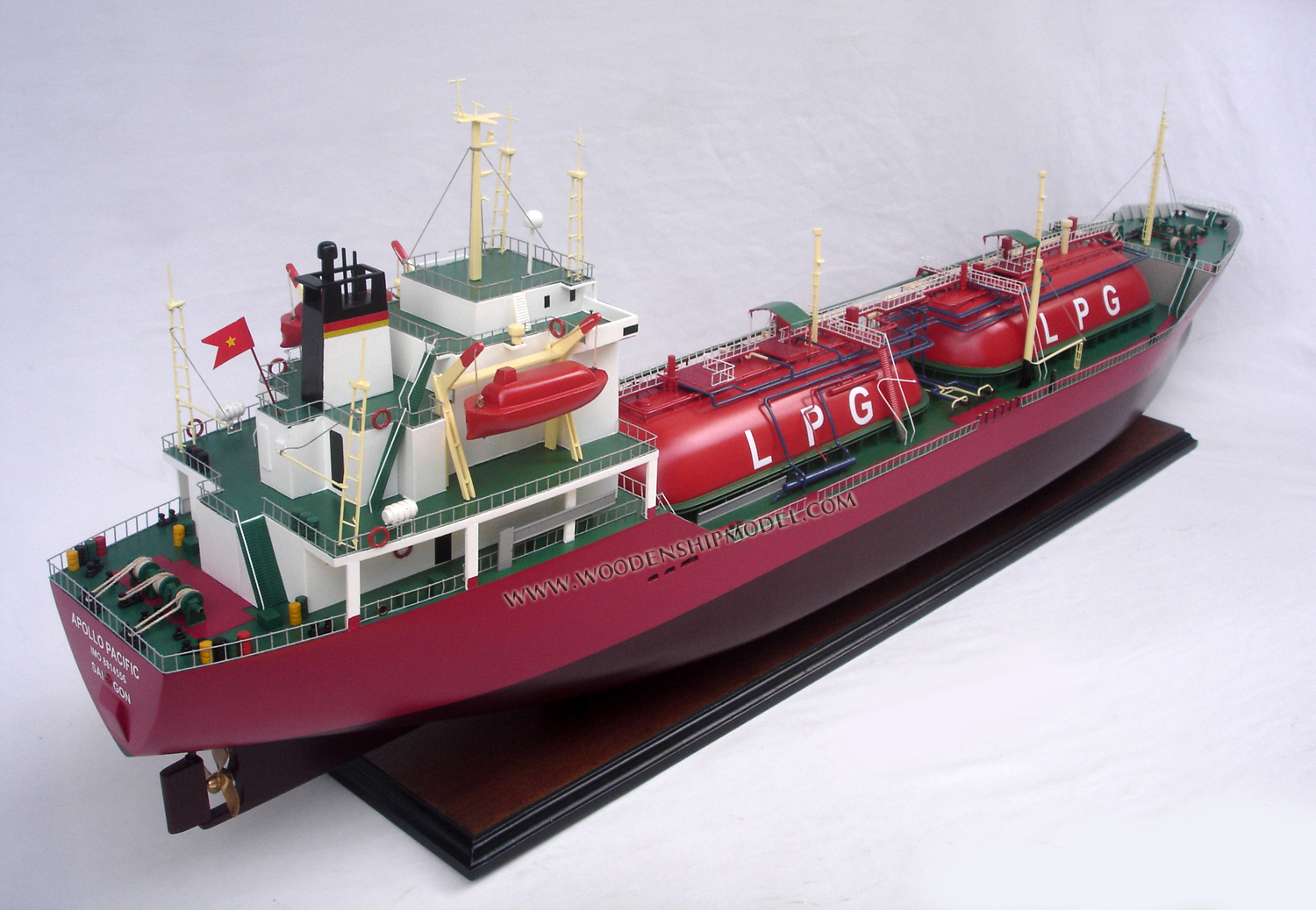 LPG Tanker Model ready for display