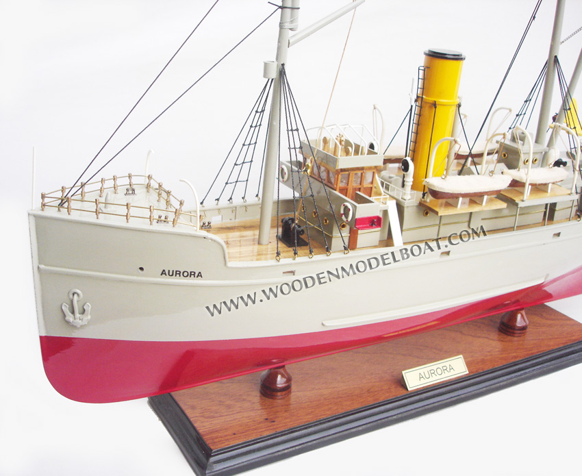 Aurora Bow, Aurora ship model, Aurora Tintin Fiction, Aurora ship model, Aurora trawler in The Adventures of Tintin story The Shooting Star, fictional ship model Aurora, aurora Tintin ship model, model ship in Tintin comic, Tintin's ship, model ship hand made Tintin