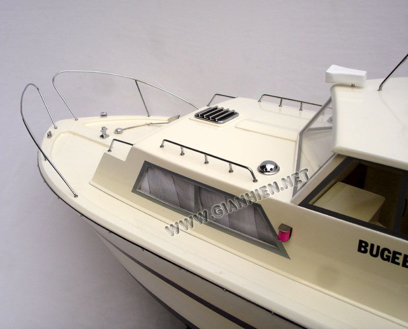 Hand made model ship