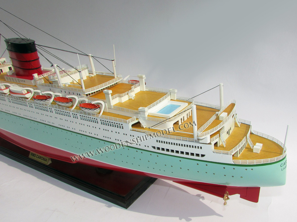 Wooden Ship Model RMS Caronia Stern View, RMS Caronia ship model, wooden ship model RMS Caronia, woodenshipmodel RMS Caronia, Cunard's ship RMS Caronia, woodenmodelboat, wooden model boat RMS Caronia, RMS Caronia handcrafted ship model, hand-crafted ship RMS Caronia, rms caronia ship model ready for display, RMS Caronia Ship Model, wooden ship model caronia, rms ship model, display caronia ship model, Majestic ship model, wooden ship model, wooden model boat. quality model boat, quality model ship RMS Caronia