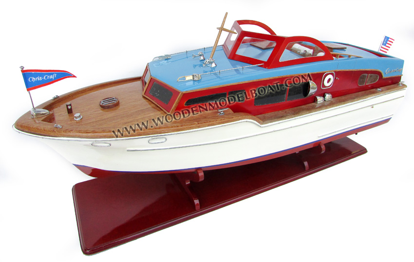 Display Chris Craft Corvette 1955 Model