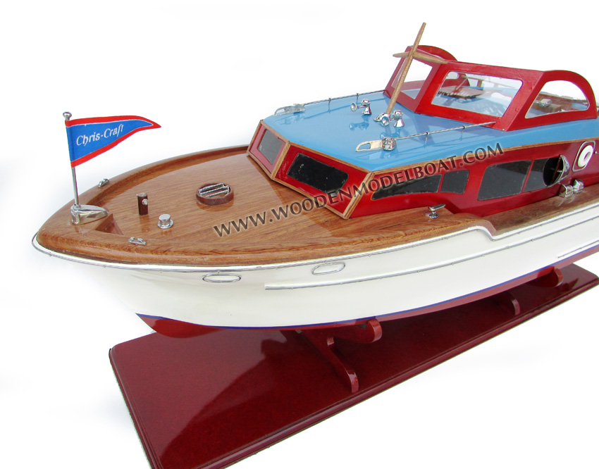 Wooden Boat Chris Craft Corvette 1955 Model