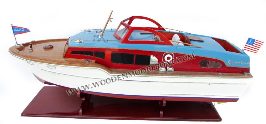 Chris Craft Boat Handmade Model