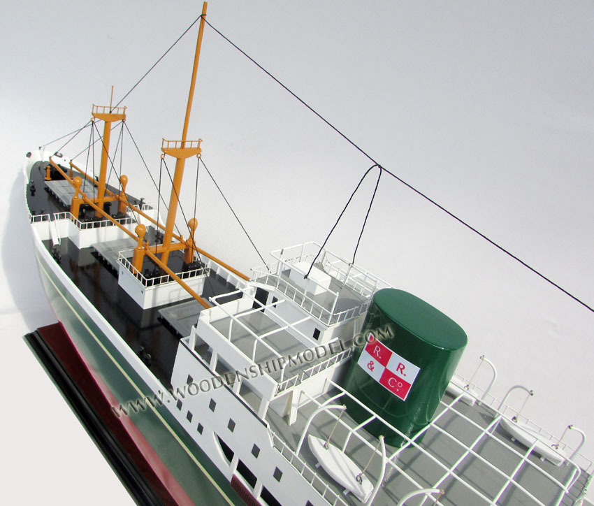 MV Daleby cargo ship model