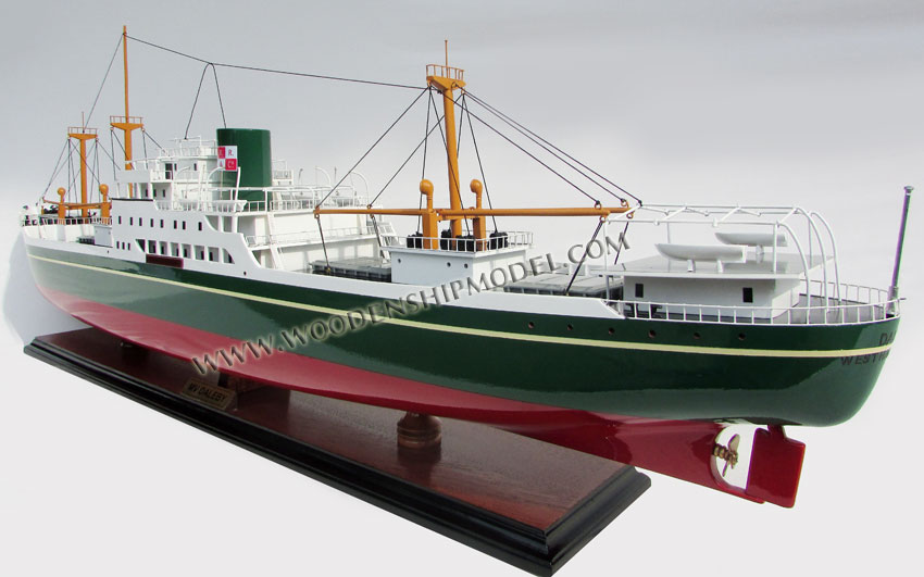 MV Daleby cargo ship model