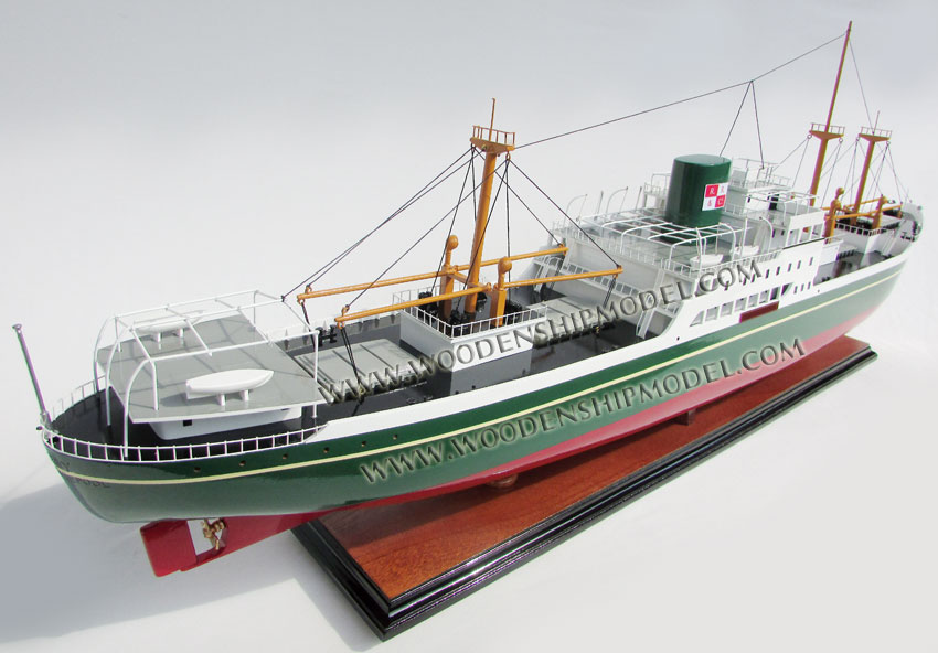 MV Daleby cargo ship model