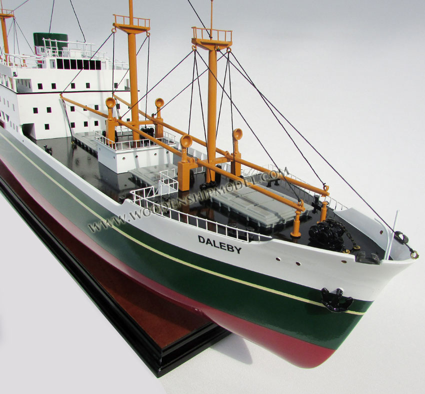 MV Daleby cargo ship model