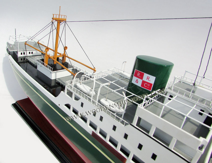 MV Daleby cargo ship model