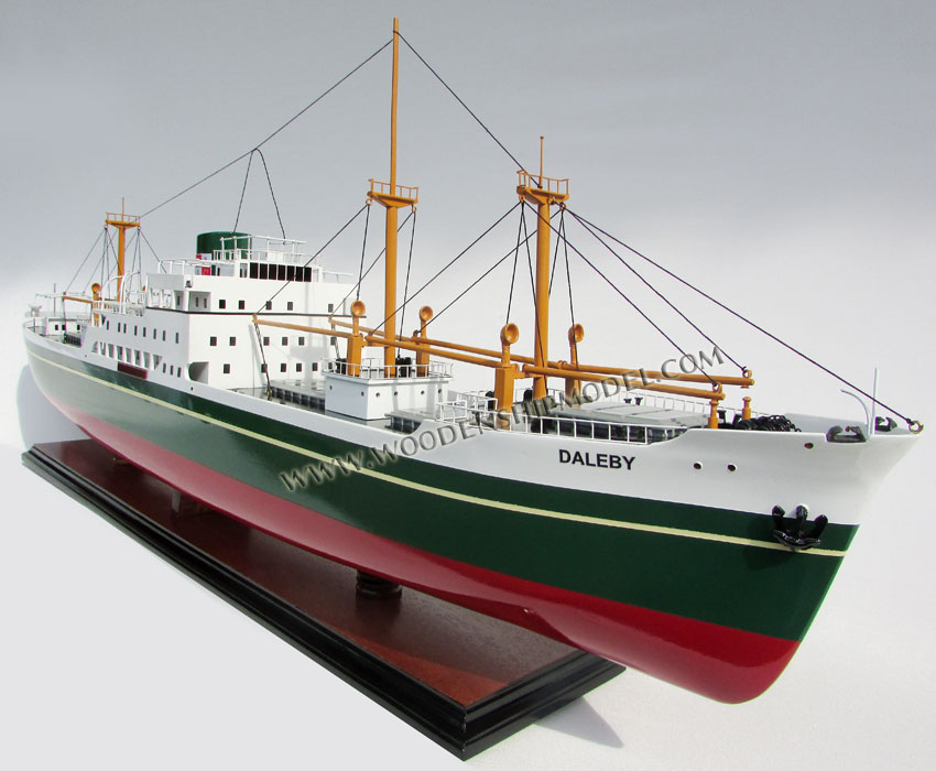 MV Daleby cargo ship model