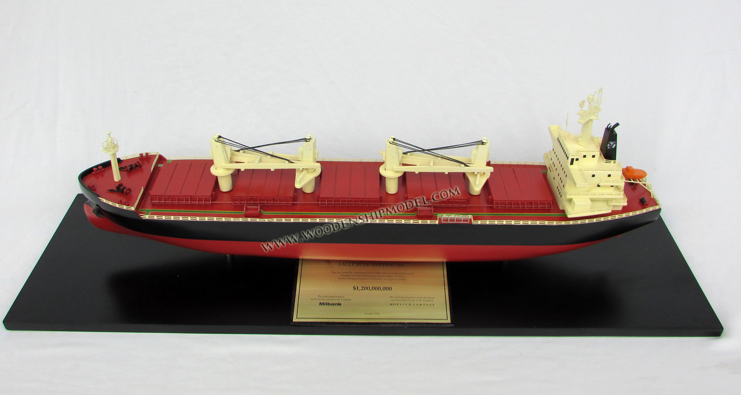 Crested Eagle Tanker Ship Model