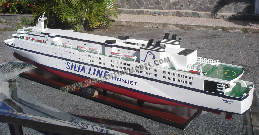 GTS Finnjet model ship ferry