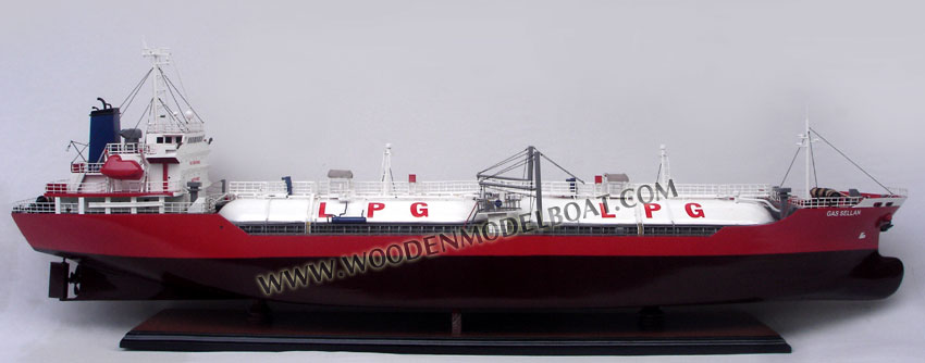 Model Gas Sellan LPG Tanker