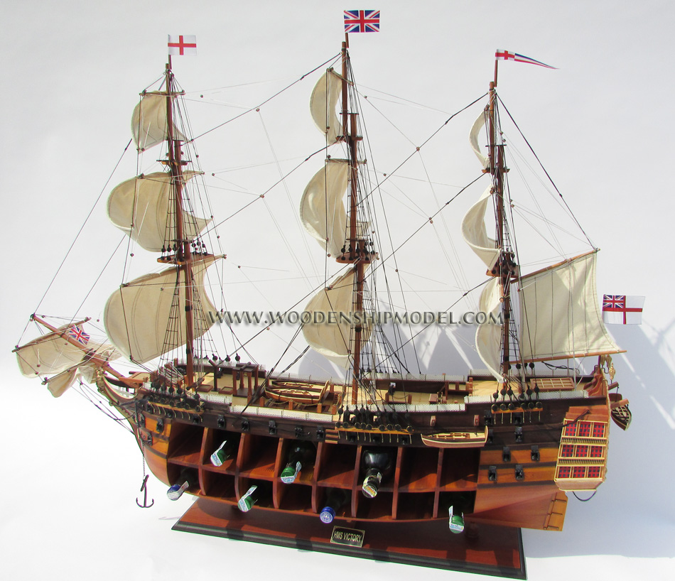 hms victory with winecell holder, hms victory nautical furniture, HMS VICTORY wooden model ship, HMS Victory hand-crafted model ship, vietnam ship model builder HMS Victory, HMS Victory handicrafts wooden gifts from Vietnam, HMS Victory, HMS Victory tall ship, HMS Victory historic ship, wooden model ship HMS Victory