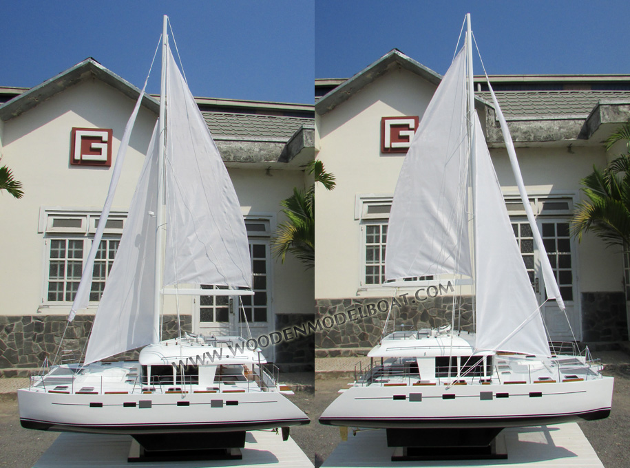 Lagoon catamaran 560 model yacht