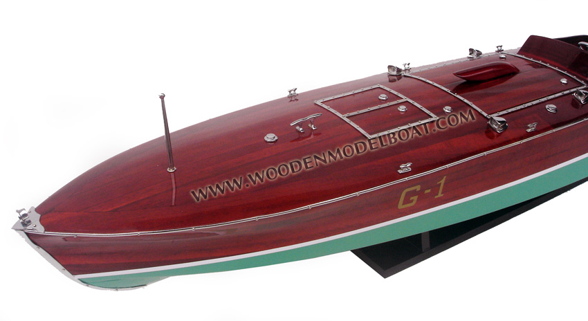 Wooden Boat Model