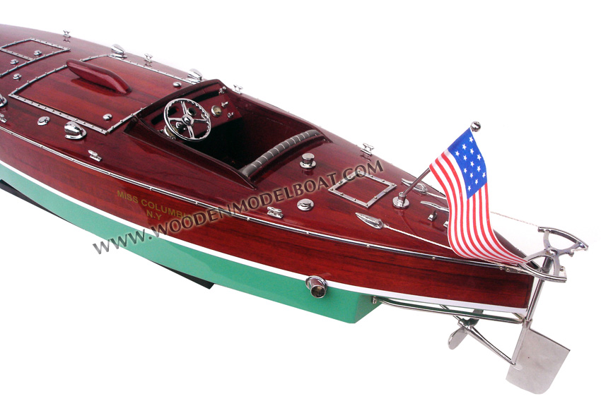 Wodoen Model Boat Miss Columbia G1 New York 