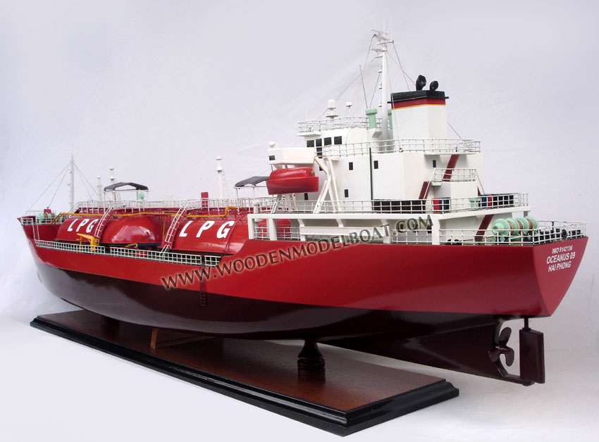 LPG Tanker Model ready for display