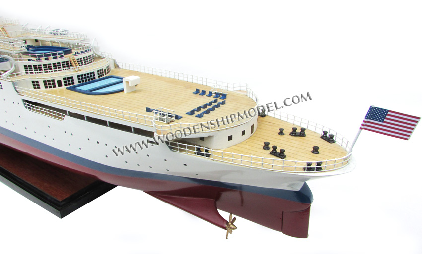 SS Constitution Ship Model