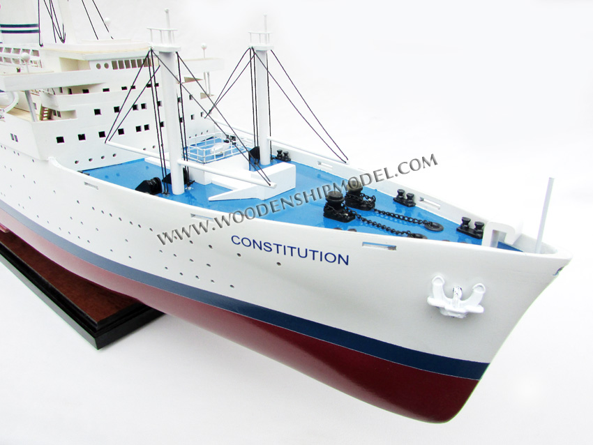 SS Constitution Ship Model