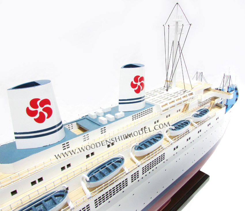 SS Constitution Ship Model