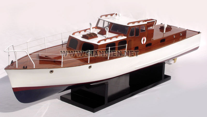 Wooden Model Boat