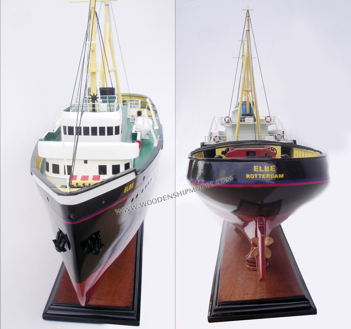 Elbe model boat, Elbe museum ship, Elbe Netherlands, Elbe tugboat model, model tug boat Elbe, Elbe ship model ready for display, Elbe Ocean-going Tug, Elbe Rotterdam model ship, Elbe Rotterdam model tug boat, towing boat Elbe model, handcrafted Elbe tug boat model, wooden model tug boat Elbe, wooden ship model Elbe