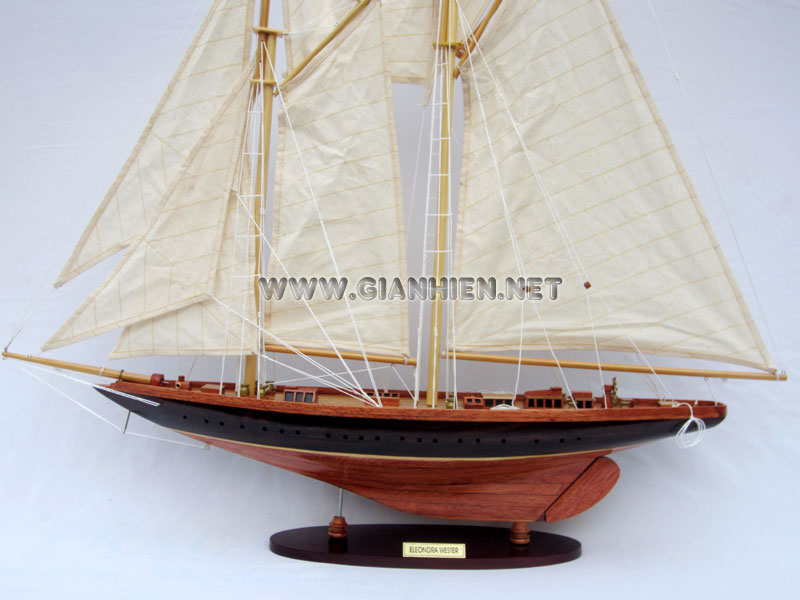 Eleonora schooner model