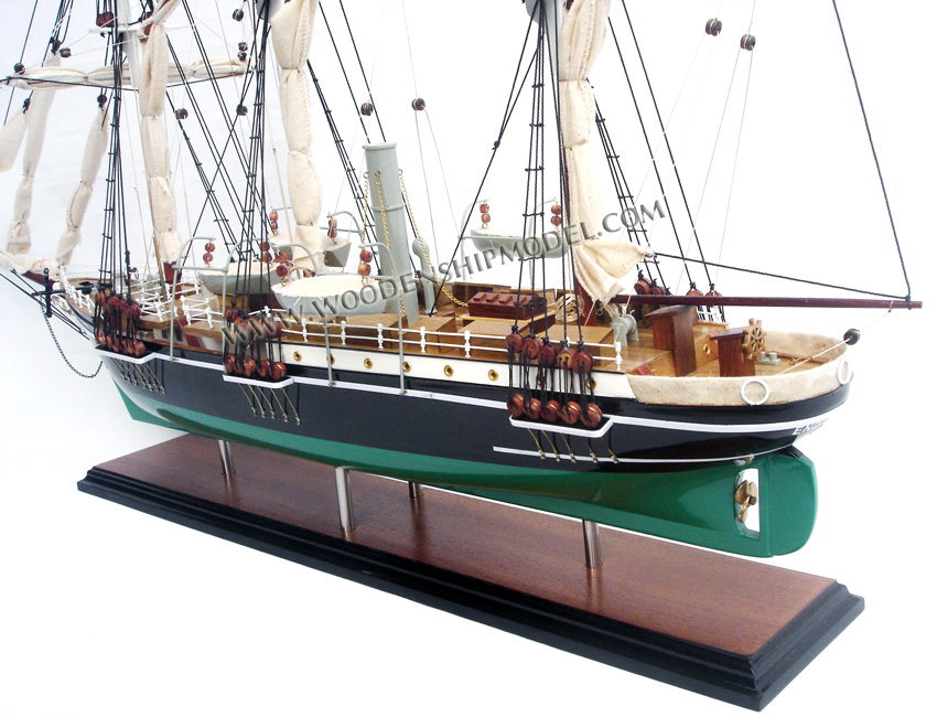 Wooden Ship Model Endurance