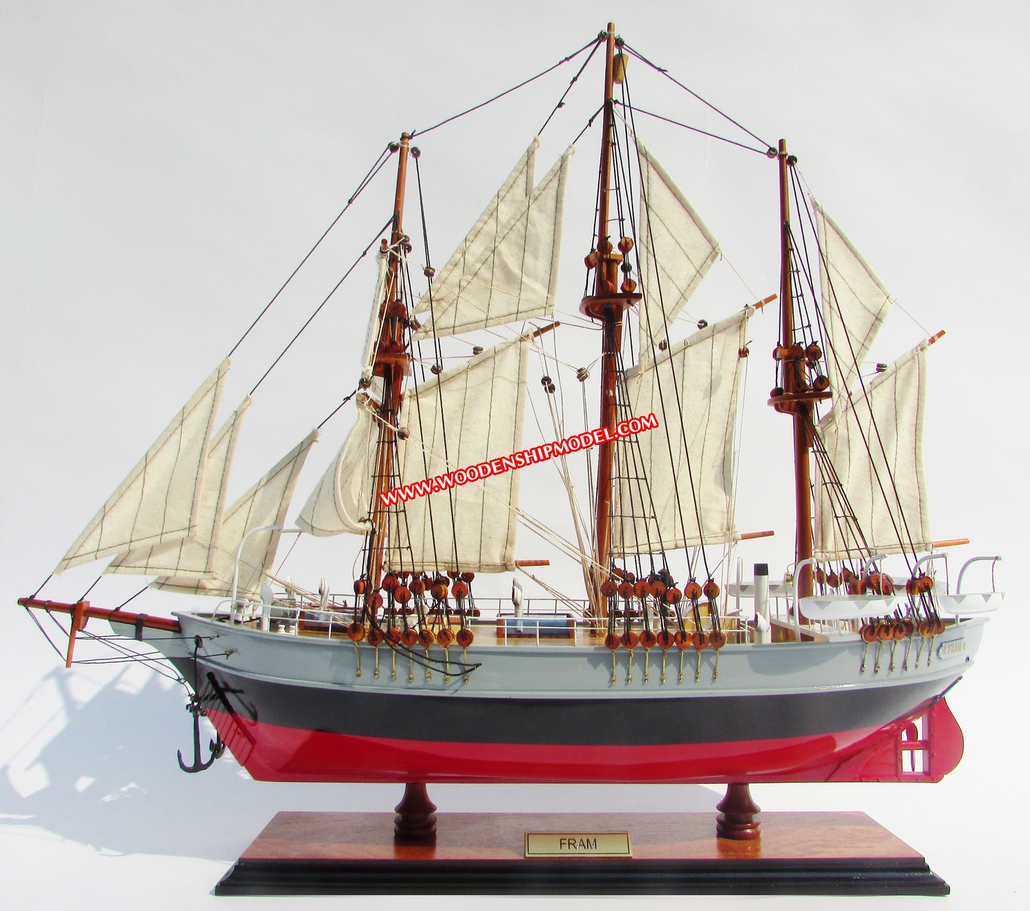 fram wooden ship model, model ship Fram ready for display, fram expedition ship model, fram expedition model ship, fram expedition historic ship, ship model fram expedition, fram expedition wooden model boat, Fram ship now in Oslo museum in Norway