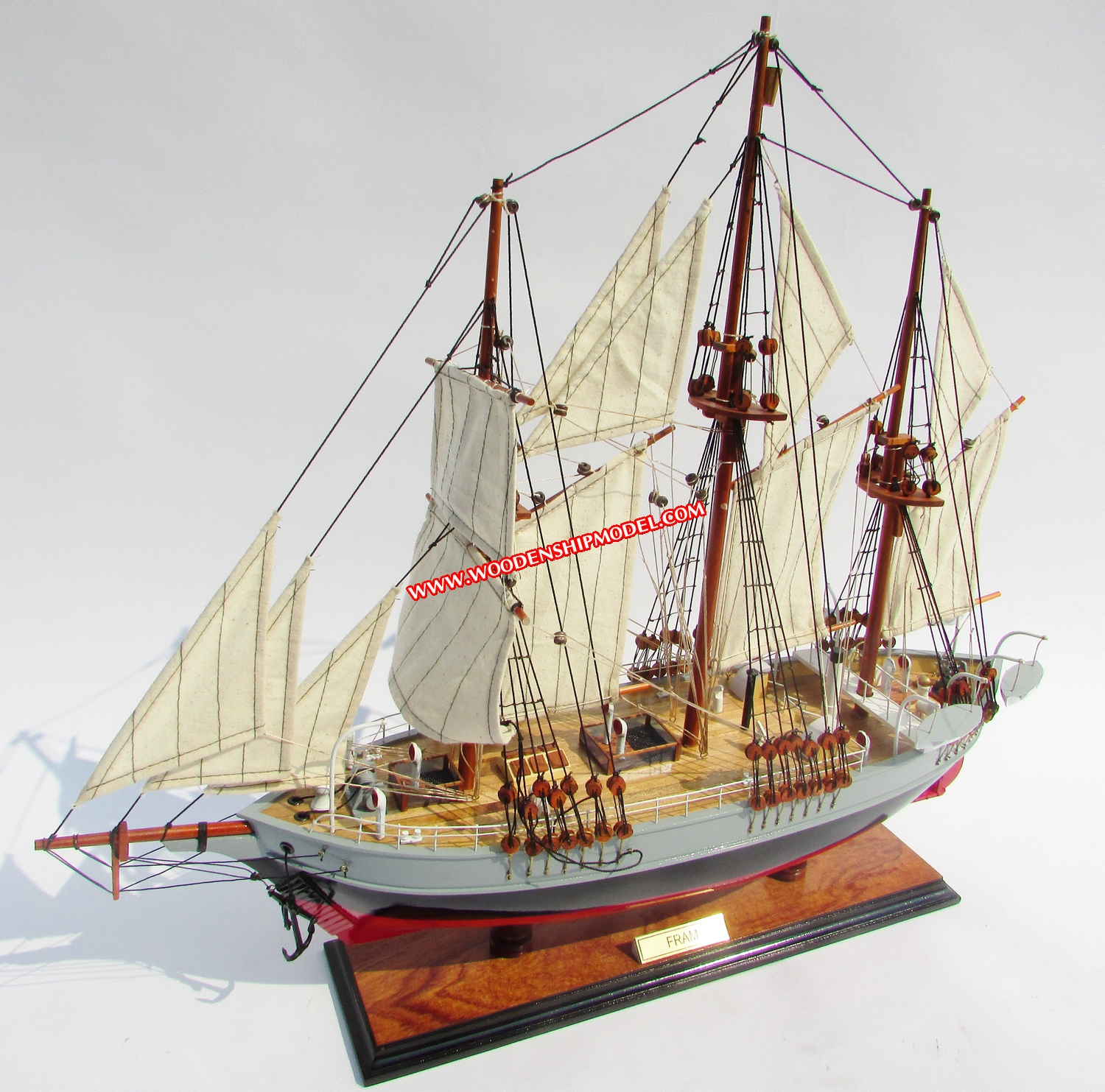 fram wooden ship model, model ship Fram ready for display, fram expedition ship model, fram expedition model ship, fram expedition historic ship, ship model fram expedition, fram expedition wooden model boat, Fram ship now in Oslo museum in Norway