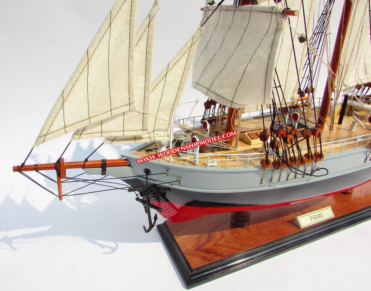 fram wooden ship model, model ship Fram ready for display, fram expedition ship model, fram expedition model ship, fram expedition historic ship, ship model fram expedition, fram expedition wooden model boat, Fram ship now in Oslo museum in Norway