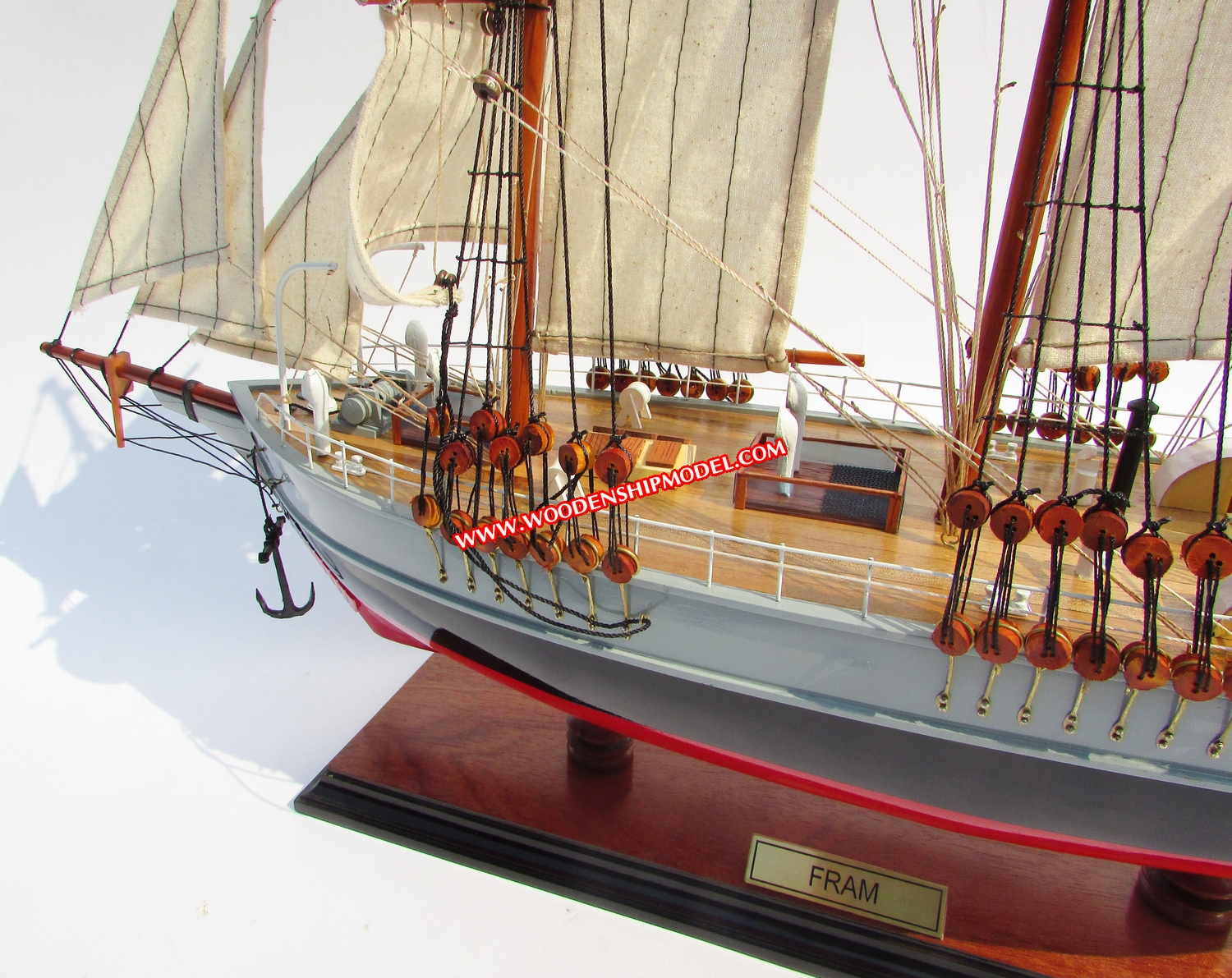 fram wooden ship model, model ship Fram ready for display, fram expedition ship model, fram expedition model ship, fram expedition historic ship, ship model fram expedition, fram expedition wooden model boat, Fram ship now in Oslo museum in Norway