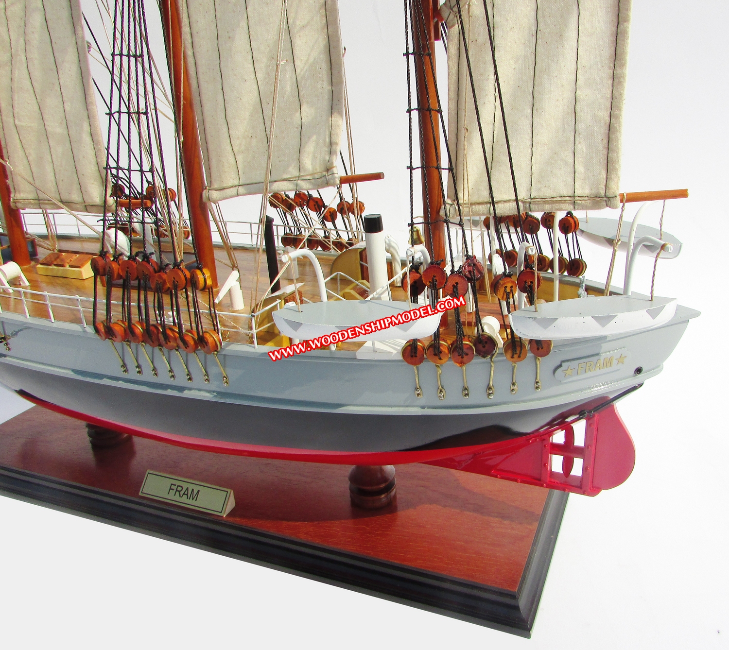 fram wooden ship model, model ship Fram ready for display, fram expedition ship model, fram expedition model ship, fram expedition historic ship, ship model fram expedition, fram expedition wooden model boat, Fram ship now in Oslo museum in Norway